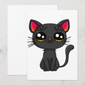 Invitation Cat (Devant / Derrière)