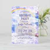 Invitation Cat Unicorn - Caticorn (Debout devant)