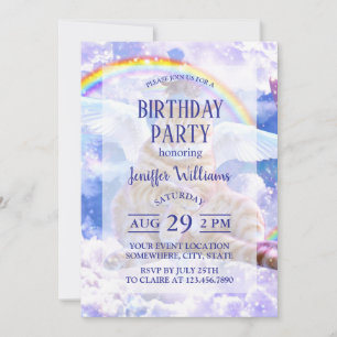 Invitation Cat Unicorn - Caticorn