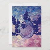 Invitation Cat Witch Moon Goddess Wiccan Cat Person  (Devant)