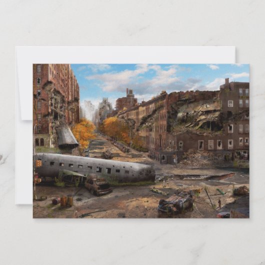 Invitation Catastrophe - New York, NY - Pas de virage à gauch (Devant)