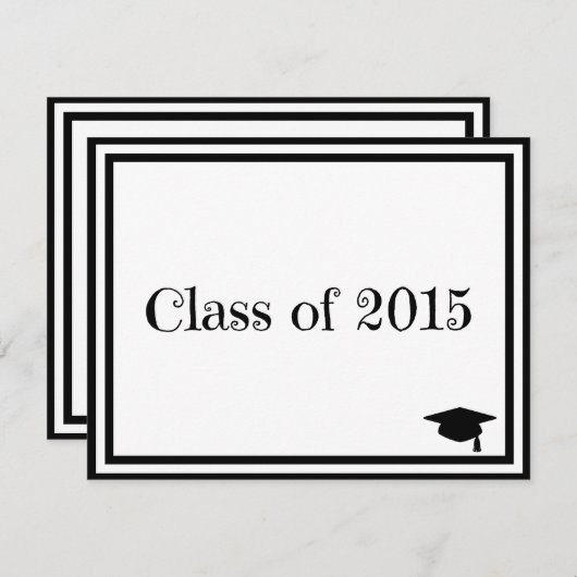 Invitation Catégorie 2015 (Devant / Derrière)