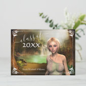 Invitation Catégorie d'Imaginaire diplômé-Partie de graduatio (Debout devant)