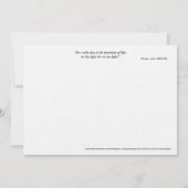 Invitation Catholic Art Holy Card | Saint Bonaventure (Dos)