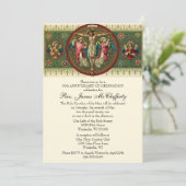 Invitation Catholic Elegant Priest Ordination Anniversary (Debout devant)