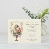 Invitation Catholique Marie Jésus Première communion Invitati (Debout devant)