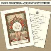 Invitation Catholique Ordination Anniversaire