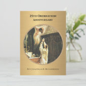 Invitation Catholique Ordination Anniversaire (Debout devant)