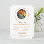 Invitation catholique personnalisable  (Debout devant)