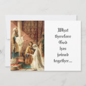 Invitation Catholique traditionnelle Mary Joseph Prêtre Maria (Devant)