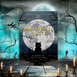 Invitation Caty Halloween Party 
