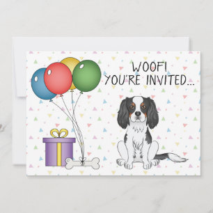 Invitation Cavalier King Charles Spaniel tricolore - Annivers