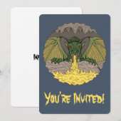 Invitation Cavern Dragon 2016 (Devant / Derrière)