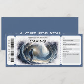Invitation Caving Gift Certificate (Devant / Derrière)