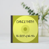 Invitation CD Dance Party (Debout devant)