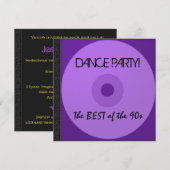 Invitation CD de la fête de la danse (Devant / Derrière)
