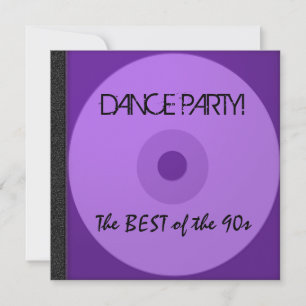 Invitation CD de la fête de la danse