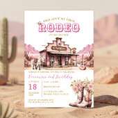 Invitation Ce n'est pas mon premier rodéo c'est mon deuxième 