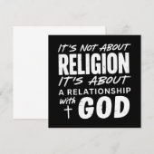 Invitation Ce n'est pas une déclaration de foi religieuse Spi (Devant / Derrière)