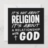 Invitation Ce n'est pas une déclaration de foi religieuse Spi (Devant)