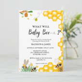 Invitation Ce que le genre d'abeilles révèle l'invitation (Debout devant)