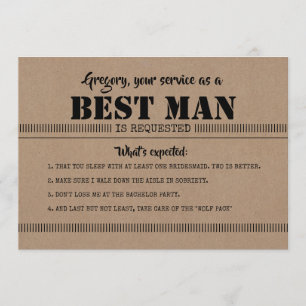 Invitation Ce qui est attendu - Drôle meilleure proposition