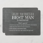 Invitation Ce qui est attendu - Drôle meilleure proposition (Devant / Derrière)