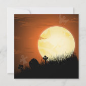 Invitation Ce soir nous volons Halloween (Dos)