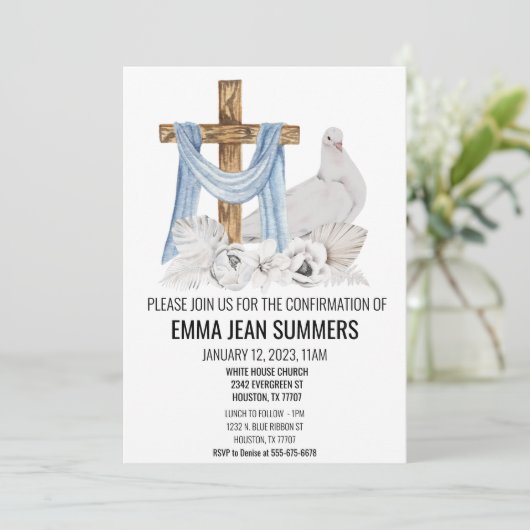 Invitation Célé (Debout devant)