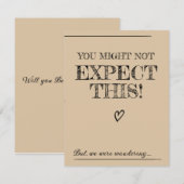 Invitation Célébrant Proposition.Voudriez-vous nous marier (Devant / Derrière)