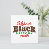 Invitation celebrate black history month (Debout devant)