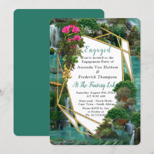 Invitation Célébration au lac Magical Imaginaire