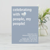 Invitation Célébration Avec Les Gens Mon Peuple Répétition Dî (Debout devant)