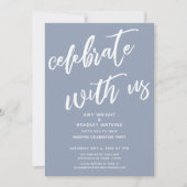 Invitation Célébration avec nous de la réception de mariage D (Devant)