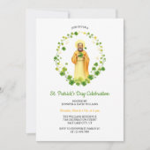 Invitation Célébration chrétienne de la Saint-Patrick (Devant)
