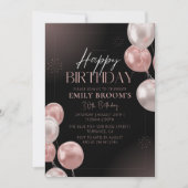 Invitation Célébration Classy Minimal 30e anniversaire (Devant)