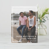 Invitation Célébration conjointe de remise des diplômes de tr (Debout devant)