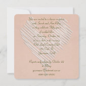 Invitation Célébration d'anniversaire de mariage (Dos)