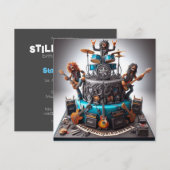 Invitation Célébration d'anniversaire pour adultes âgés (Devant / Derrière)