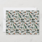 Invitation Célébration d'anniversaire pour la fête des pêcheu (Dos)