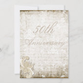Invitation Célébration de 50 ans de mariage sur mesure en sty (Devant)