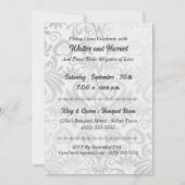 Invitation Célébration de 60 ans de mariage personnalisée ave (Dos)