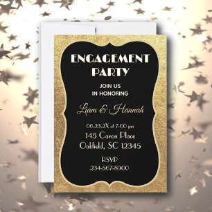 Invitation Célébration de couple ! Fête de fiançailles