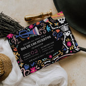 Invitation Célébration de Día de los Muertos