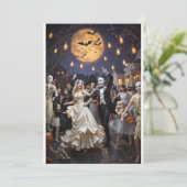 Invitation "Célébration de Dia de los Muertos - L'amour nous (Debout devant)