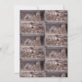 Invitation Célébration de fête de vacances de dîner PHILADELP (Dos)