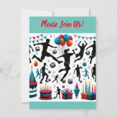 Invitation Célébration de football : donnez le coup d'envoi d (Devant)