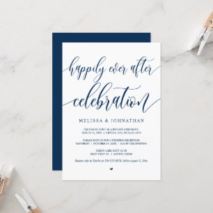 Invitation Célébration de "Ils vécurent heureux à jamais", No