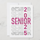 Invitation Célébration de la classe de 2025 (Devant)