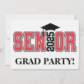 Invitation Célébration de la classe de 2025 (Devant)